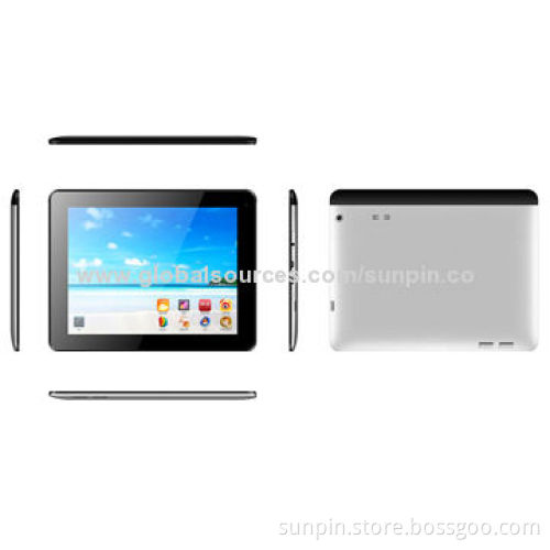 9.7-inch Android 4.2 Tablet PC with 3G Mobile Phone Function, Analog TV, MTK8389 CPU
